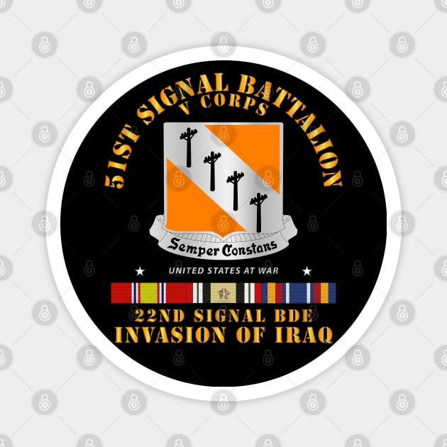 51st Signal Battalion - Invasion of Iraq Magnet by twix123844